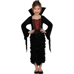 Gothic Vampire Queen costume. Kids Med 8/10